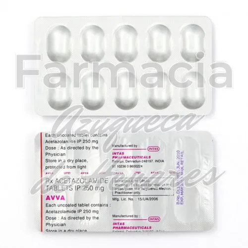 acetazolamida sin receta en España